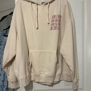 Taylor Swift Red State of Grace Cream Hoodie